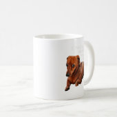 Dachshund Shirt Dachshund Dog Funny Gift Koffiemok (Voorkant rechts)