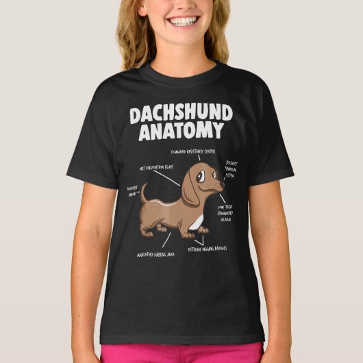 Dachshund Shirt|Dachshund Mama Shirt (Voorkant)