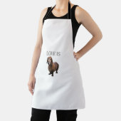 Dachshund Shirt Dog mam Papa Mannen Vrouwen Kinder Schort (Insitu)