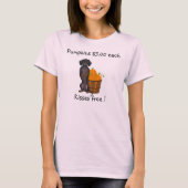 Dachshund Shirt Herfst Autumn Pumpkin Wiener Dog (Voorkant)