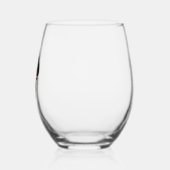 Dachshund shirt Schattige kerstcadeau Hondenliefhe Wijnglas Zonder Voet (Links)