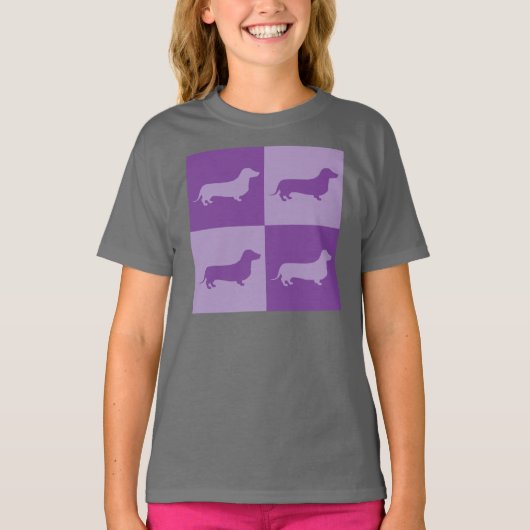 Dachshund-Shirt T-shirt (Voorkant)