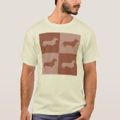 Dachshund-Shirt T-shirt (Voorkant)
