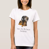Dachshund-shirt T-shirt (Voorkant)