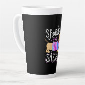 Dachshund Short en Sassy Latte Mok (Linkerhoek)