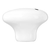 Dachshund Short Hair - Silhouette 1 Keramische Knop (Zijkant)