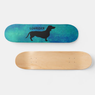 Dachshund Short Hair - Silhouette 1 Persoonlijk Skateboard