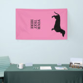 Dachshund Short Hair - Silhouette 1 Spandoek (Beurs)