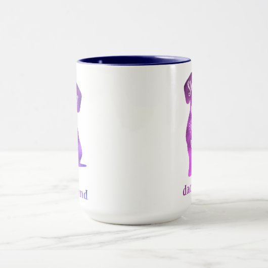 Dachshund - Short Stubby Legs en een Long Body Mok (Midden)