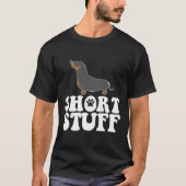 Dachshund Short Stuff T-shirt (Voorkant)