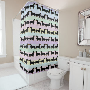 Dachshund Shower Curtain Douchegordijn