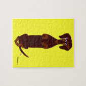 Dachshund Sidney Puzzle Legpuzzel (Horizontaal)