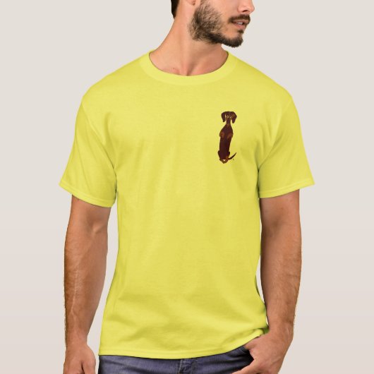 Dachshund Sidney Shirt (Voorkant)