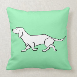 Dachshund-Sierkussen Kussen