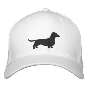 Dachshund Silhouet Wiener Dog Custom Doxie Geborduurde Pet