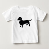 Dachshund Silhouette (Voorkant)