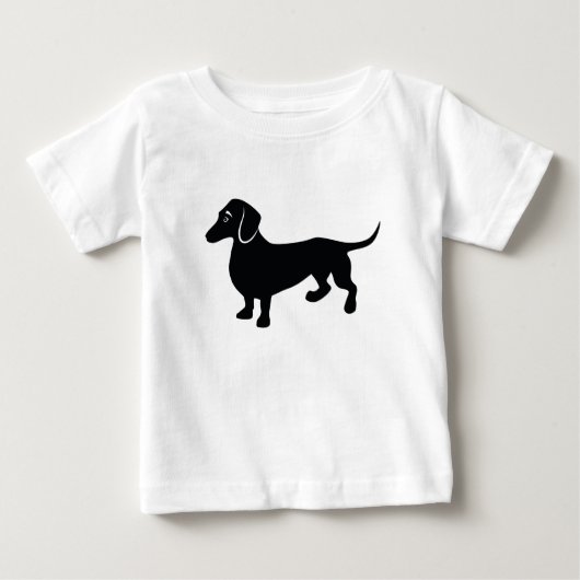 Dachshund Silhouette (Voorkant)