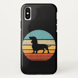 Dachshund Silhouette 60s 70s Gifts Hondenliefhebbe Case-Mate iPhone Case