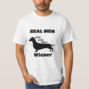 Dachshund Silhouette Grappig T-shirt