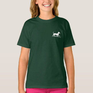 Dachshund Silhouette - wandelhond T-shirt