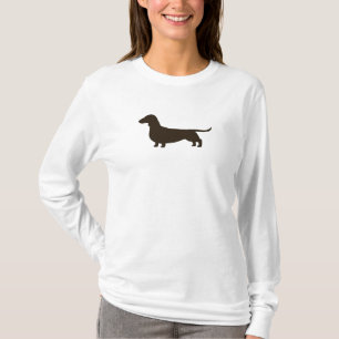 Dachshund Silhouette Wiener Dog Weenie Dog T-shirt