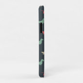 Dachshund Silhouetten Wiener Dog Liefhebber Case-Mate iPhone Case (Achterkant/rechts)