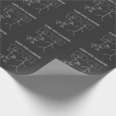 Dachshund Slaap met Dachshunds Cadeaupapier (Hoek)