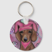 Dachshund Sleutelhanger (Voorkant)
