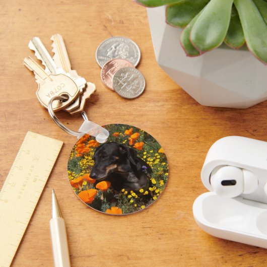 Dachshund Sleutelhanger (Bureau)