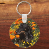 Dachshund Sleutelhanger (Voorkant)