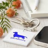 DACHSHUND SLEUTELHANGER (Voorkant Rechts)