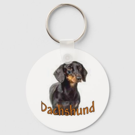Dachshund Sleutelhanger (Voorkant)