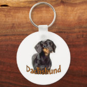 Dachshund Sleutelhanger (Voorkant)