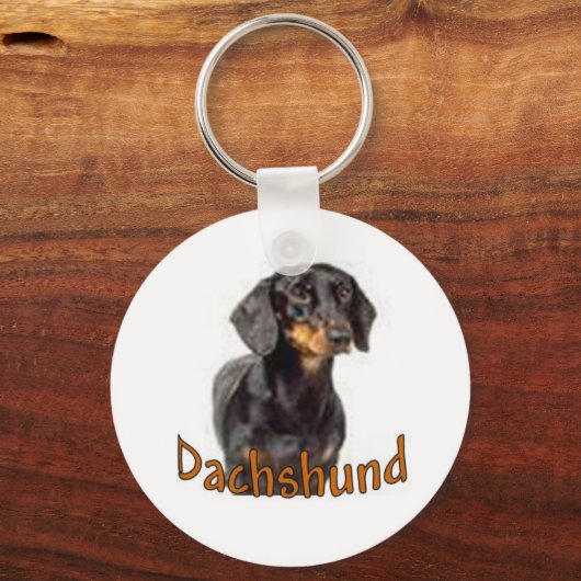 Dachshund Sleutelhanger (Voorkant)