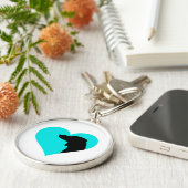 Dachshund Sleutelhanger (Zijkant)