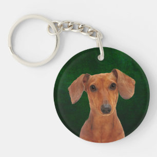 Dachshund-Sleutelhanger Sleutelhanger