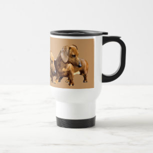 Dachshund Smoothie Travel Mug Reisbeker