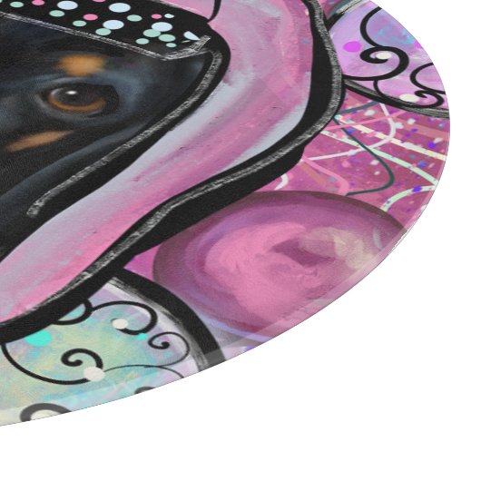 DACHSHUND SNIJPLANK (Hoek)