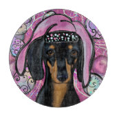 DACHSHUND SNIJPLANK (Voorkant)