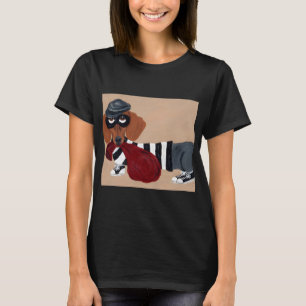 Dachshund Snoepdief Inbreker T-shirt