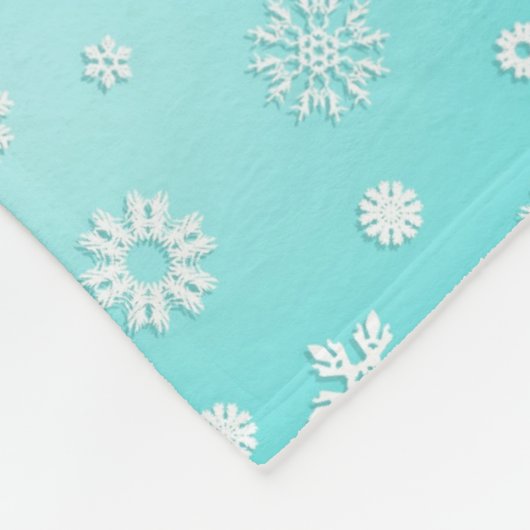 Dachshund Snow Flake-kerstfeestmaal Fleece Deken (Hoek)