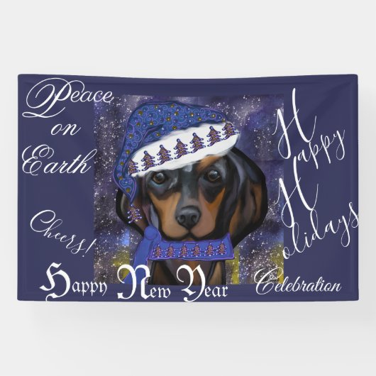 Dachshund Spandoek (Horizontaal)