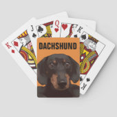 DACHSHUND SPEELKAARTEN (Achterkant)