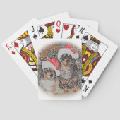 Dachshund-speelkaarten Pokerkaarten (Achterkant)