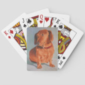 Dachshund-speelkaarten Speelkaarten (Achterkant)