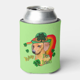 Dachshund St Patricks Day Gifts Blikjeskoeler
