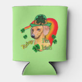Dachshund St Patricks Day Gifts Blikjeskoeler (Voorkant)