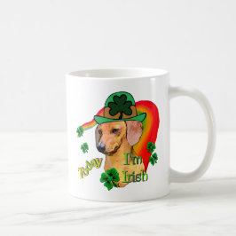 Dachshund St Patricks Koffiemok