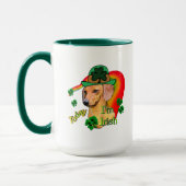 Dachshund St Patricks Mok (Links)