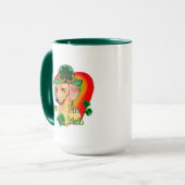 Dachshund St Patricks Mok (Voorkant links)